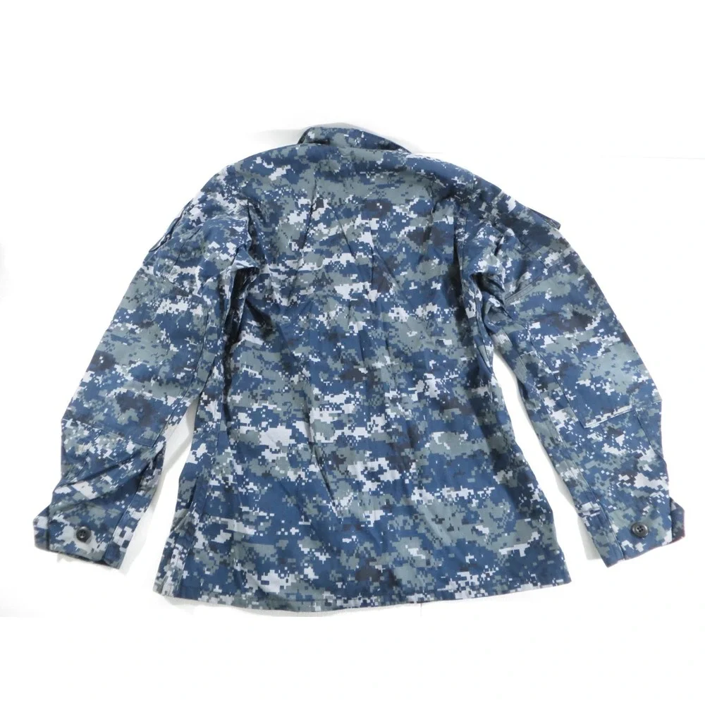 US‎ Navy Working Blouse NWU Uniform Top Size 32 Short Blue Digital Camo Lot of 3